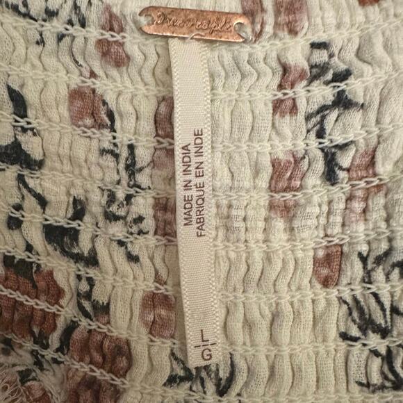 Free People Ethereal Dainty All the Attitude Printed Maxi Dress Large Cottage - Picture 11 of 16